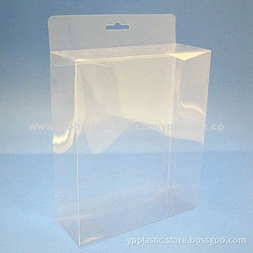 Clear Plastic Folding Packaging Box, Customized Sizes and Prints Available, 15-year Manufacturer